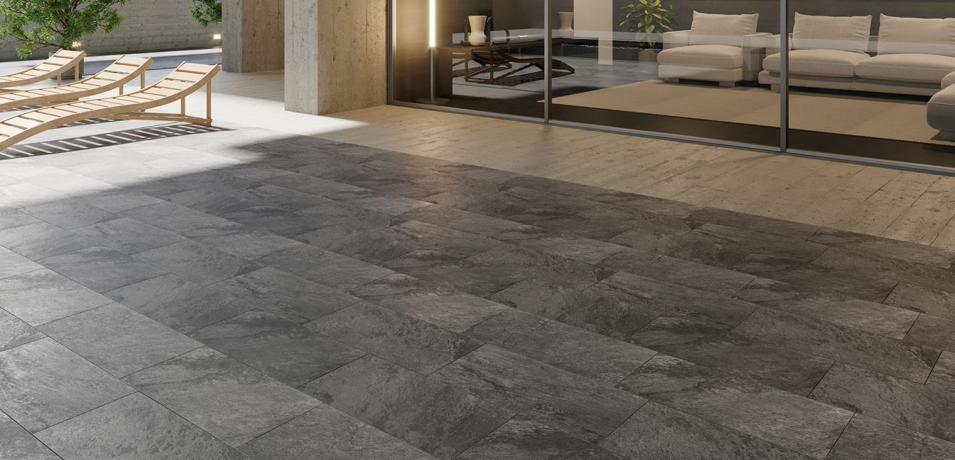 Porcelanato exterior